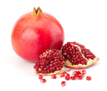 Fresh Red Pomegranate Fruit